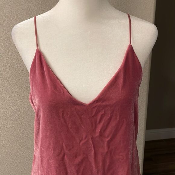 Express Sleeveless Velvet Tank Top - Picture 2 of 5